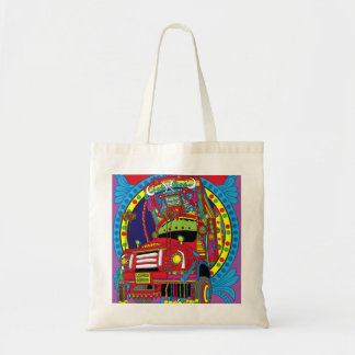 Ethnic Truck Art Tote Bag