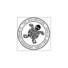 Ethnic Turtle | Round Family Name & Return Address
