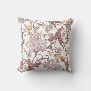 Ethnic Victorian Floral Pattern Vintage Design Cushion