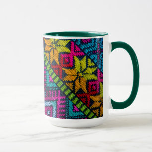 Ethnic Woven Threads Mug