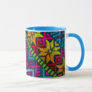 Ethnic Woven Threads Mug