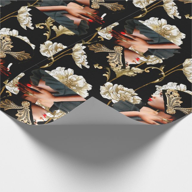 Ethnic Wrapping Paper (Corner)