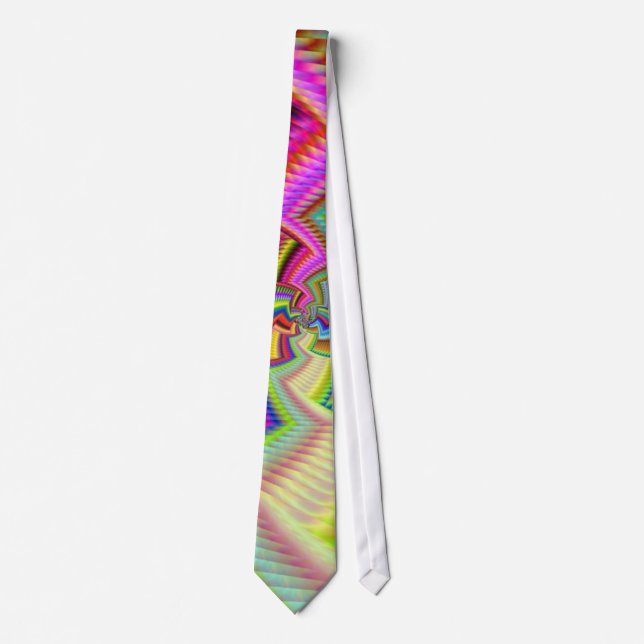 Ethnically Funky Colours Tie (Front)