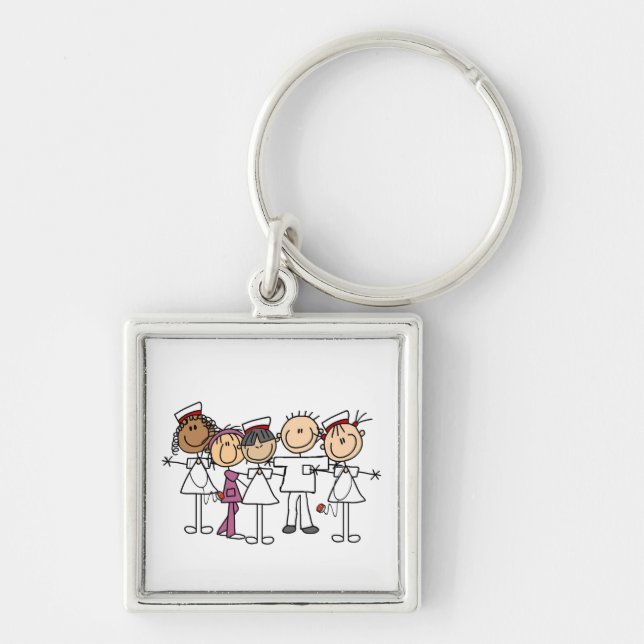 ethnicnurses344.png key ring (Front)