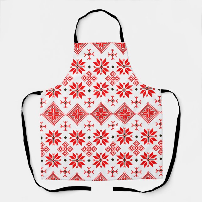 Ethno Slavic Motive Apron (Front)