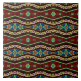 Ethno-style of Native Americans. Tile