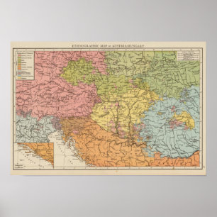 Ethnog Austria Hungary Poster
