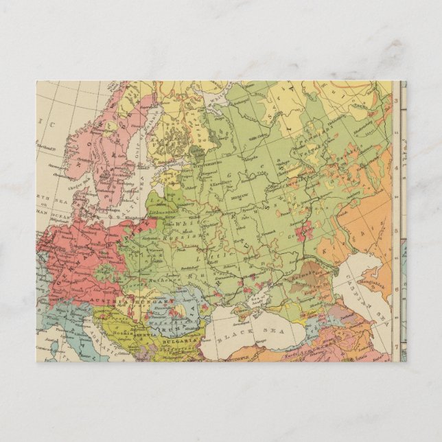 Ethnographic Europe Postcard (Front)