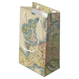 Ethnographic map of Europe Small Gift Bag