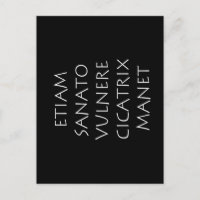 Etiam sanato vulnere cicatrix manet