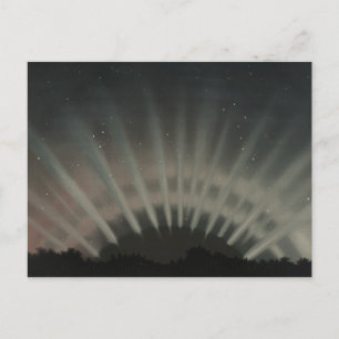Etienne Leopold Trouvelot - Aurora Borealis Postcard