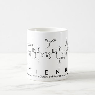 Étienne peptide name mug