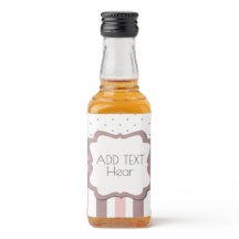 "Etiquetas alimentos y bebidas" elegante alegrías