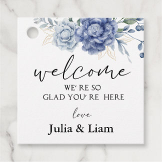 Etiquetas elegantes para recuerdos Favor Tags