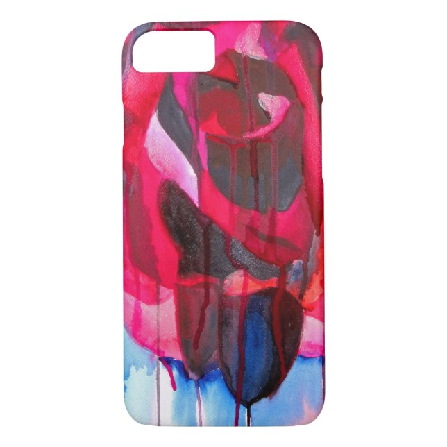 Etoile de Holland modern rose original art Case-Mate iPhone Case (Back)