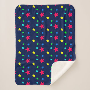 Étoiles Sherpa Blanket