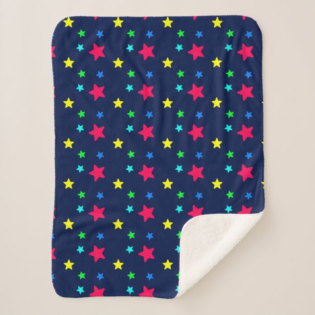Étoiles Sherpa Blanket (Front)