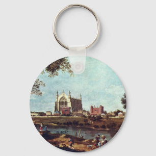 Eton College By Canaletto Key Ring