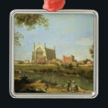 Eton College, c.1754 Metal Tree Decoration<br><div class="desc">Eton College,  c.1754 | by  Canaletto | Art Location: National Gallery,  London,  UK | Italian Artist | Image Collection Number: BAL1572</div>