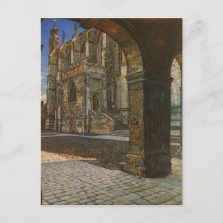 Eton College Chapel by Anna Alma Tadema Postcard