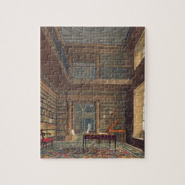 Eton College Library, from 'History of Eton Colleg Jigsaw Puzzle (Vertical)