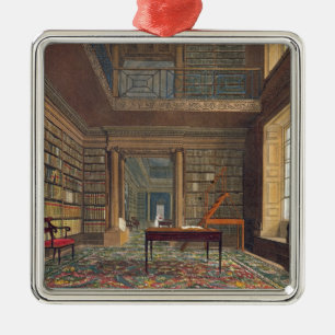 Eton College Library, from 'History of Eton Colleg Metal Tree Decoration