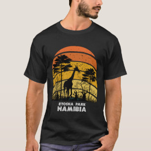 Etosha Park, Namibia Safari National Park Game Res T-Shirt