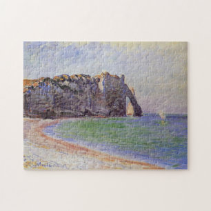 Etretat Porte d'Aval Monet Fine Art Jigsaw Puzzle
