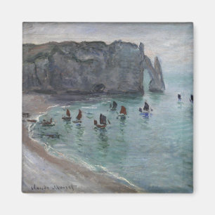 Etretat, The Aval door (Porte d'Aval) Claude Monet Magnet