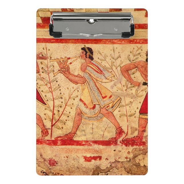 Etruscan musicians mini clipboard (Front)