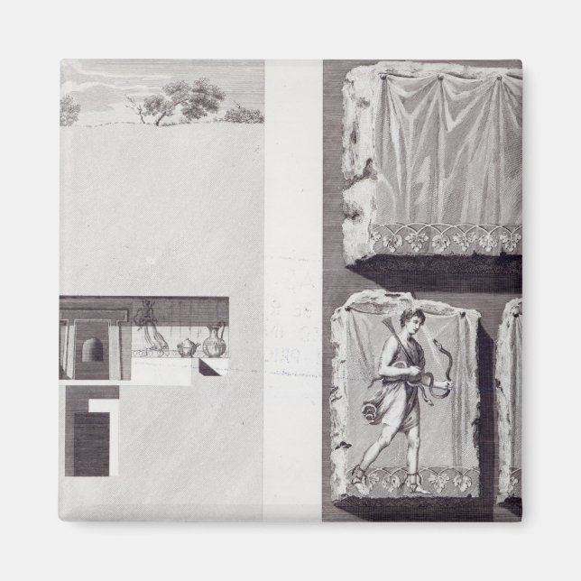 Etruscan Tombs, c. 1780 Magnet (Front)