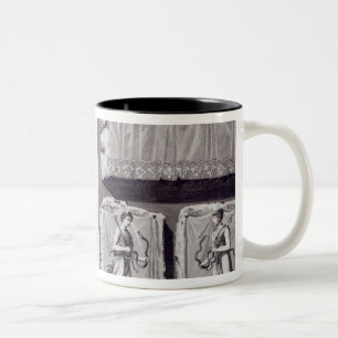 Etruscan Tombs, c. 1780 Two-Tone Coffee Mug