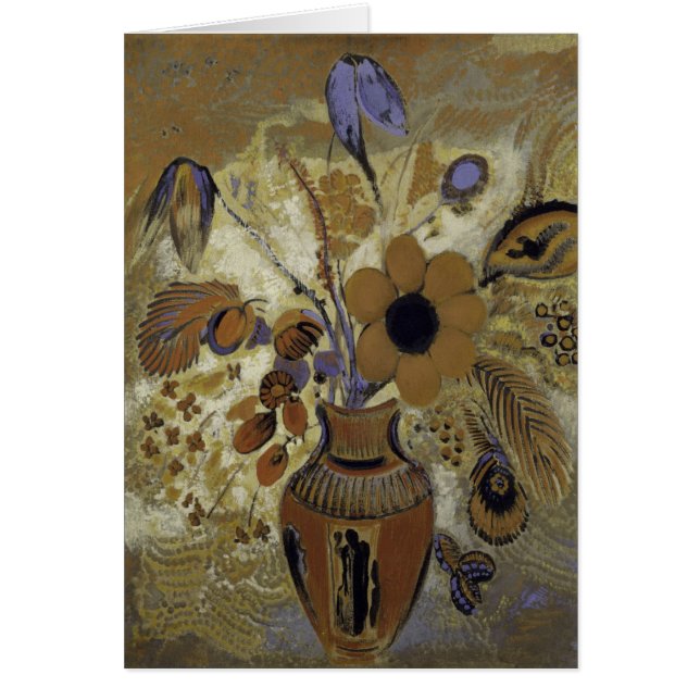 Etruscan Vase with Flowers (Front)