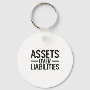 Ets Over Liabilities _ Funny Accountant _ Motivati Key Ring