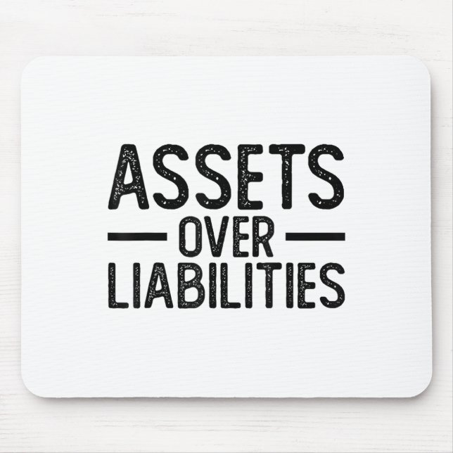 Ets Over Liabilities _ Funny Accountant _ Motivati Mouse Mat (Front)