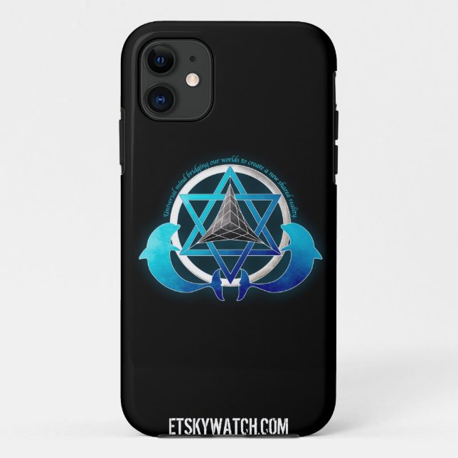 ETSkywatch Logo Mate Tough Xtreme iPhone 5 Case (Back)
