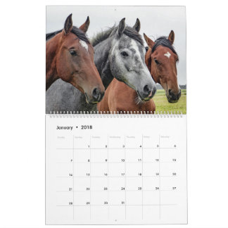 Etsy_Calender (Horse) Calendar
