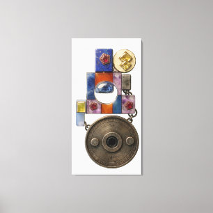 Etude 14: Chronograph. The Keeper of Time. Canvas Print