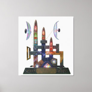 Etude №16 Astral Pilot ver.1 Canvas Print