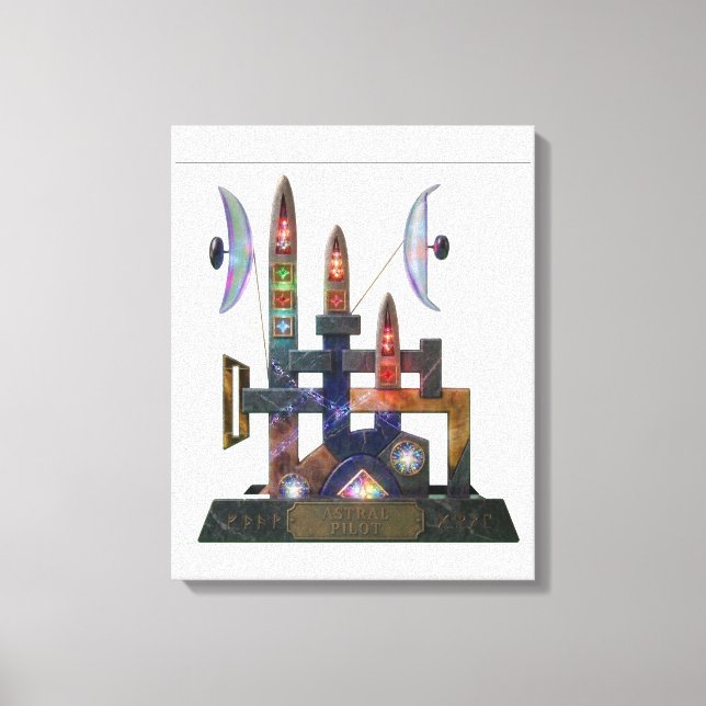 Etude №16 Astral Pilot ver.1 Canvas Print (Front)
