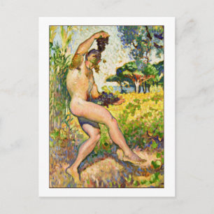 Etude Pour Faune by Henri-Edmond Cross Postcard