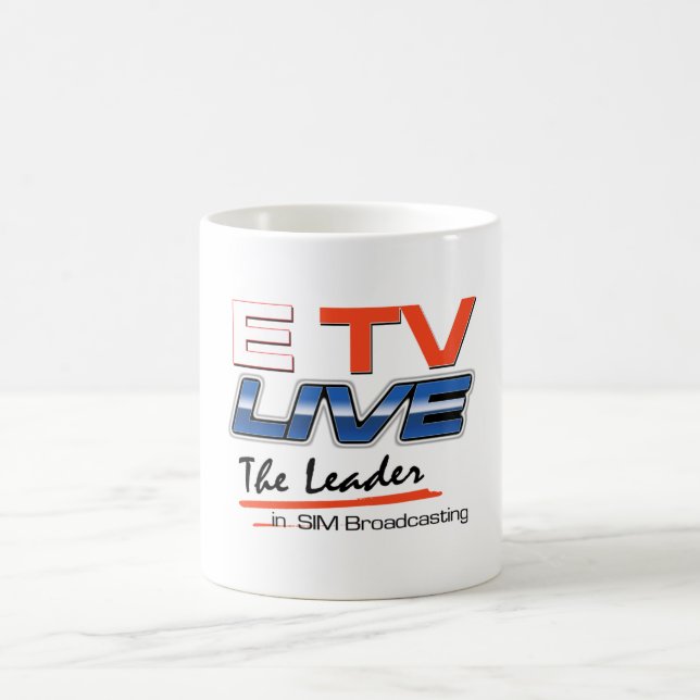 ETV Live Logo Drinkware Coffee Mug (Center)