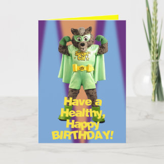 ETV Smart Cat Birthday Card