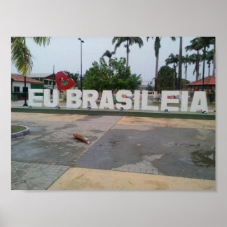 Eu amo Brasileia Poster