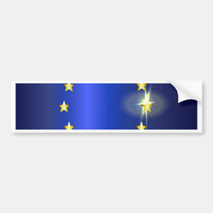 EU Bright Flag Bumper Sticker