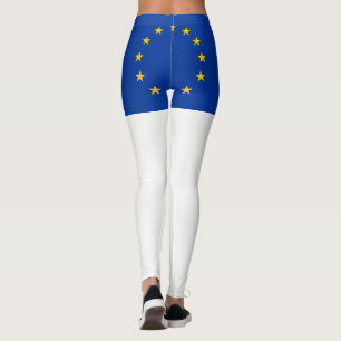 EU European Union flag Leggings