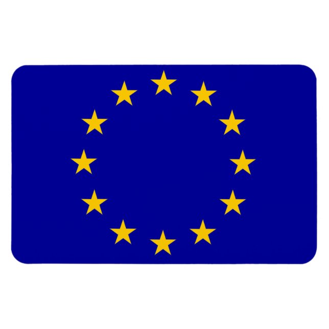 EU European Union flag Magnet (Horizontal)