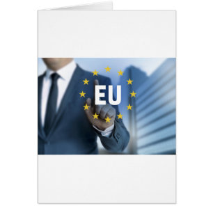EU European Union touchscreen concept