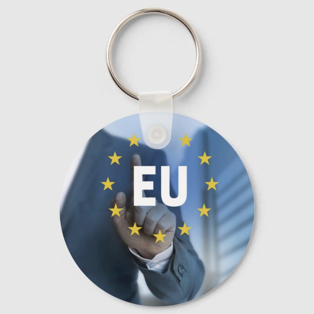 EU European Union touchscreen concept Key Ring (Front)