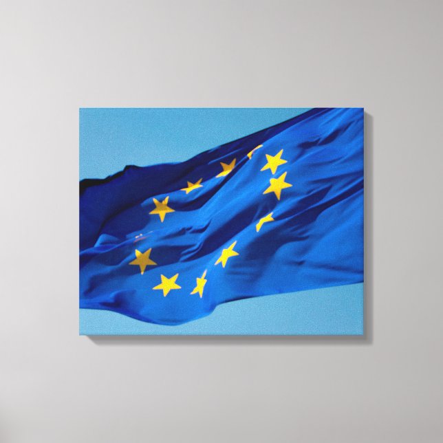 EU flag Canvas Print (Front)